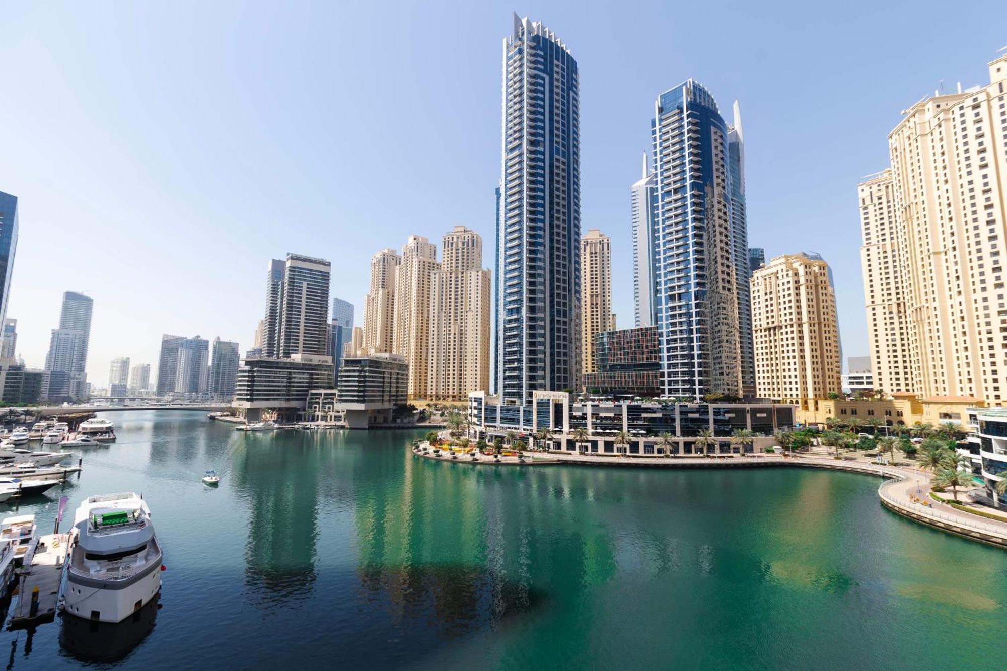 Relaxing 2Br Haven In Dubai Marina Perfect Location & Amenities Apartment Exterior foto