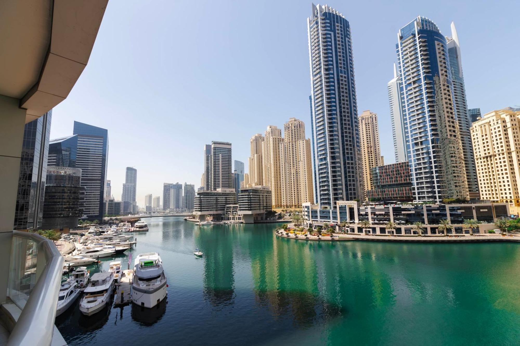 Relaxing 2Br Haven In Dubai Marina Perfect Location & Amenities Apartment Exterior foto